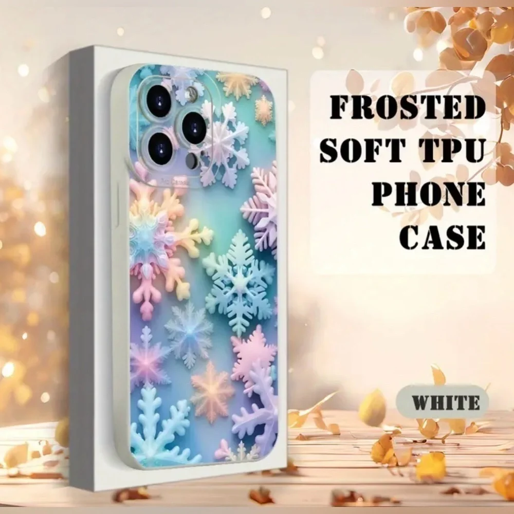 IPhone 14 Max Pro Snowflake Cell Phone Case NWT